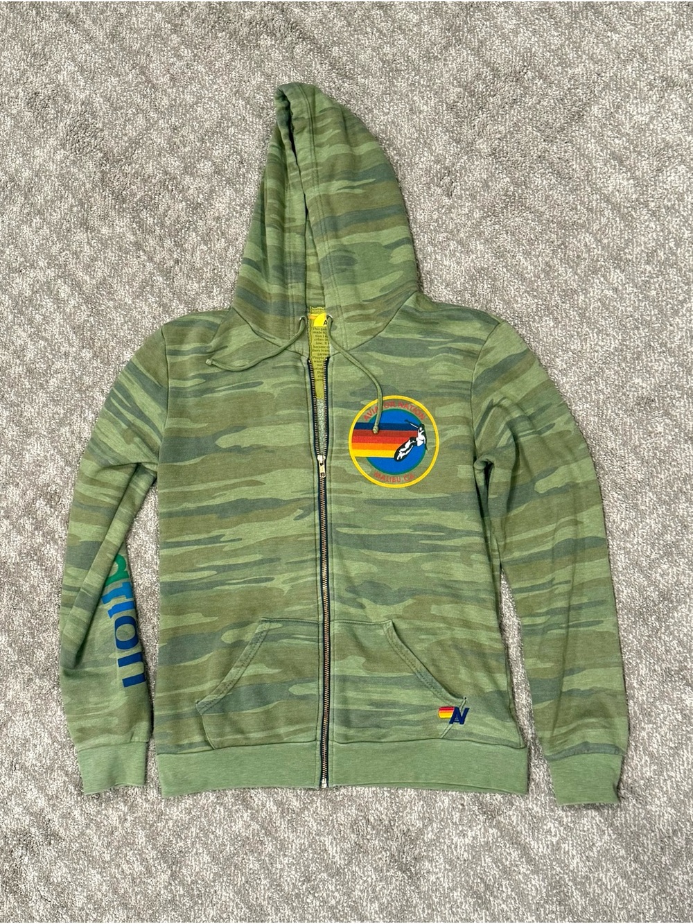 Aviator Nation Unisex Zip-Up Hoodie